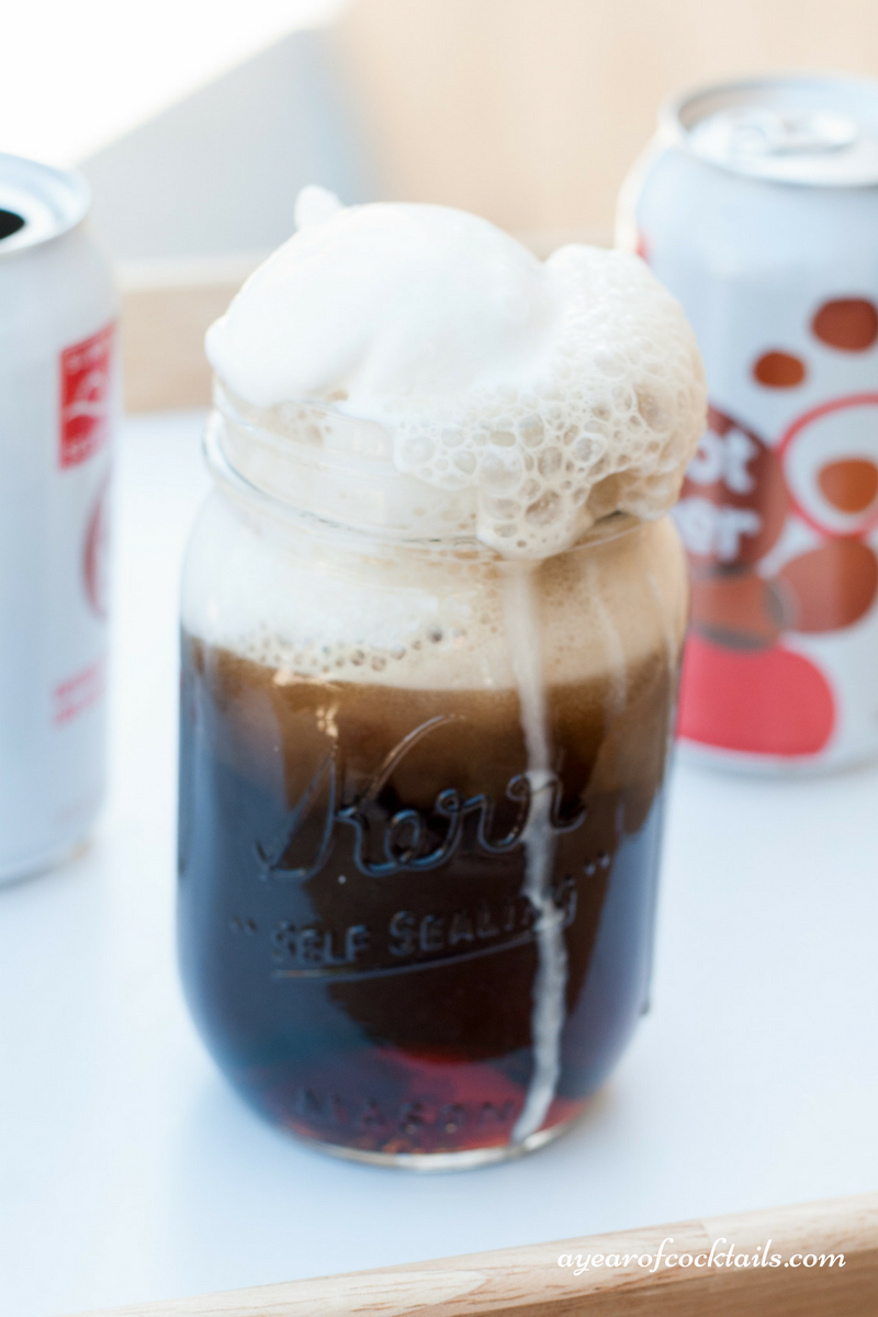 Spiked Root Beer Float A Year of Cocktails
