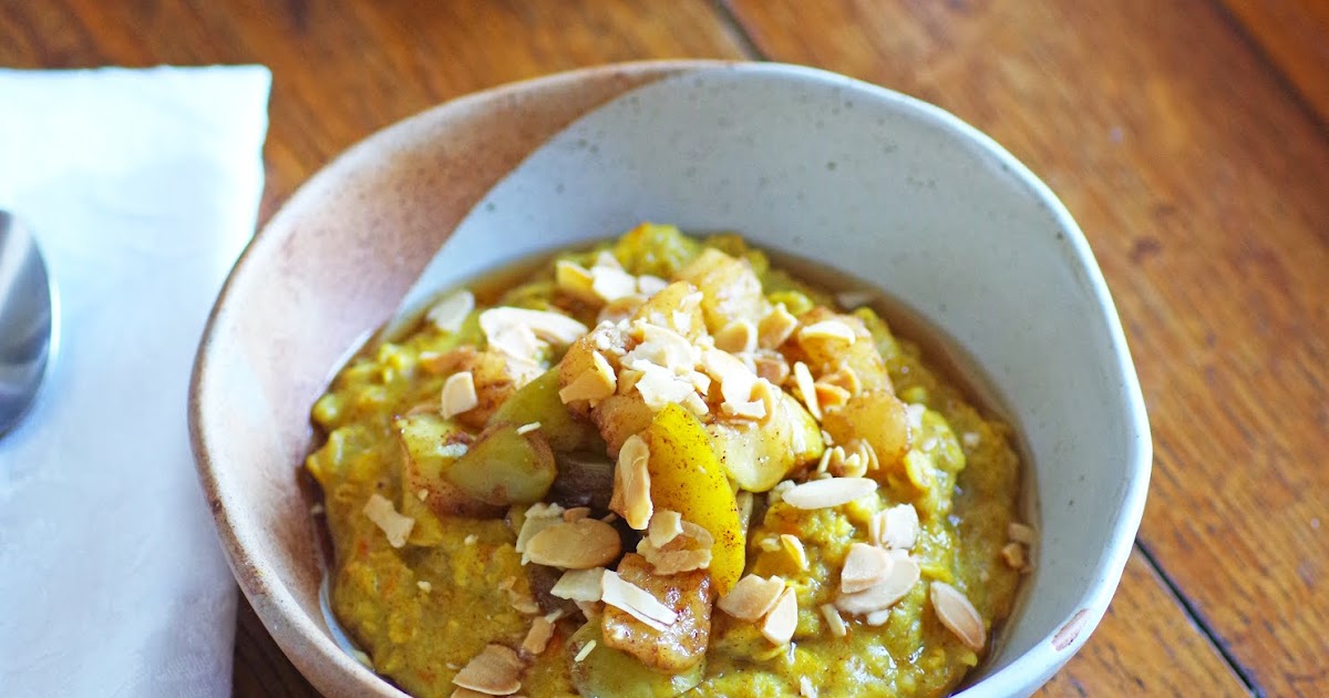 Turmeric & Ginger Spiced Oats Euphoric Vegan