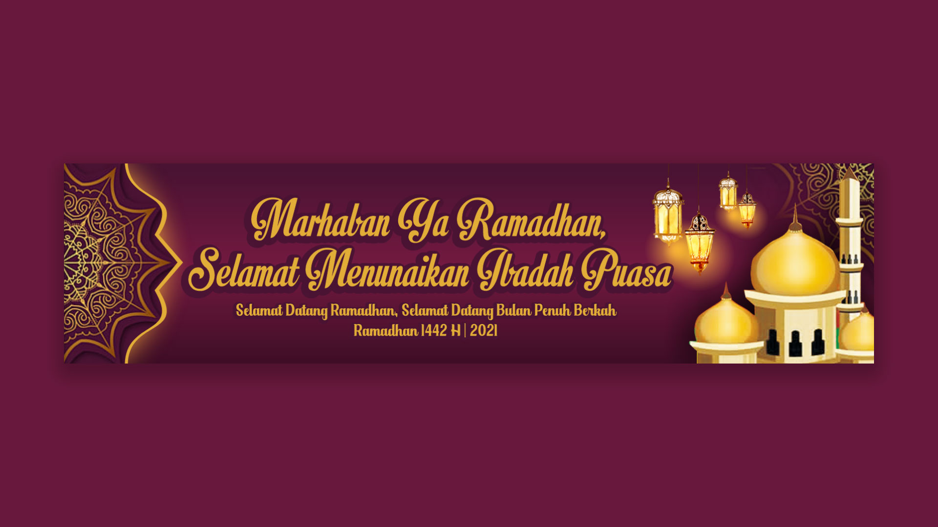 Gratis Download Corel Draw Cdr Desain Spanduk Banner Tema Ramadhan