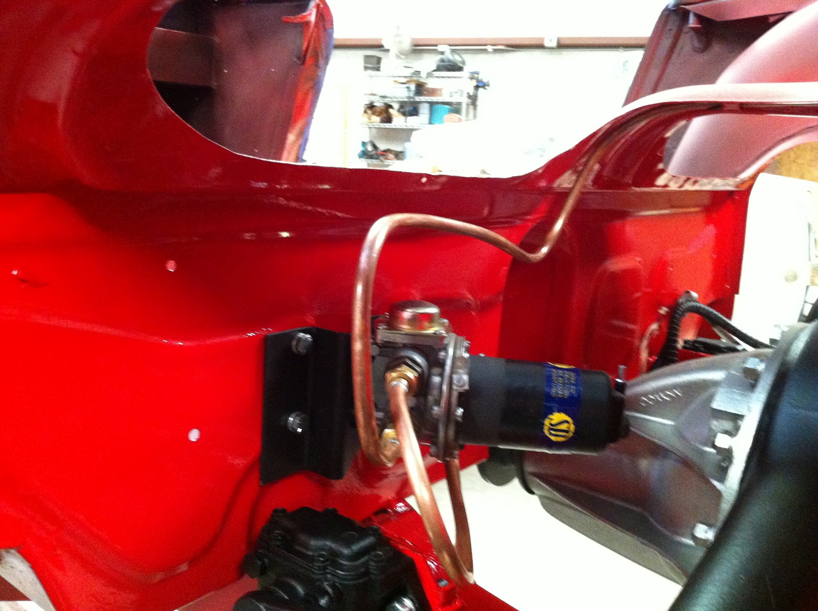 Tim's New Toy INSTALLING FUEL LINES