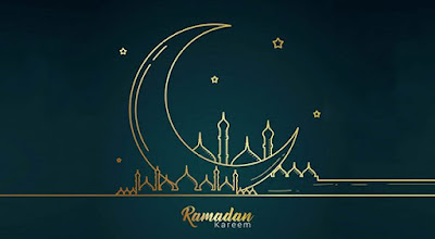 خلفيات هلال رمضان للتصميم