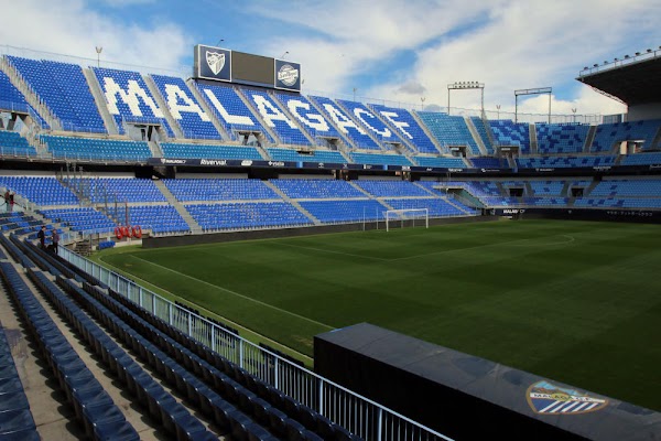 Málaga, minuto de silencio en la Rosaleda por Maradona