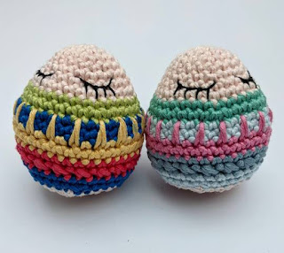 PATRON GRATIS HUEVO DE PASCUA AMIGURUMI 49984 🥚🐰