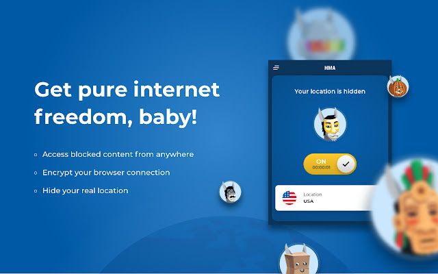 اضافة HMA VPN Proxy Unblocker بروكسي كروم اضافة HMA VPN Proxy Unblocker بروكسي كروم