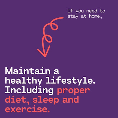 Maintain a healthy lifestyle including proper diet, sleep, and exercise Maintain a healthy lifestyle including proper diet, sleep, and exercise
