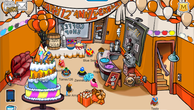 All Parties and Events in Club Penguin 2010