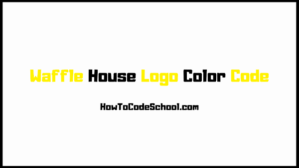Waffle House Logo Color Code