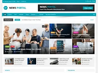 News Portal Theme WordPress