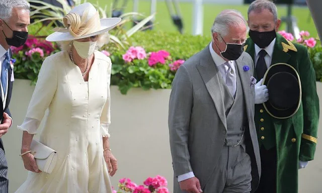 The Countess wore a floral skirt by Suzannah, and white blouse by ARossGirl x Soler. The Duchess wore a chiffon dress by Fiona Clare