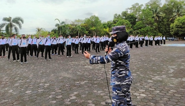 487 Orang Pendaftar Calon Prajurit TNI AL Terima Pembekalan Oleh Panda Tanjungpinang