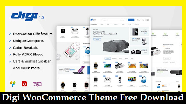 Digi WooCommerce Theme Free Download