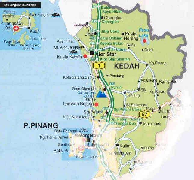 Map Kedah 