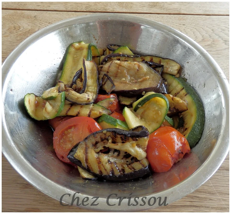 CHEZ CRISSOU: LÉGUMES GRILLÉS À L'ITALIENNE