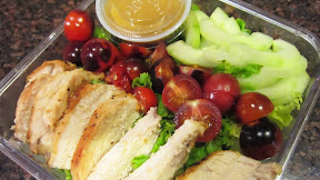Lunch Week 31: Salad with Sauteed Chicken