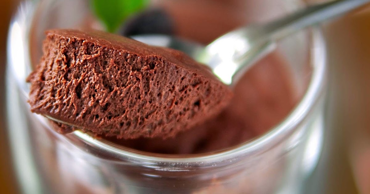 Süßes macht glücklich: Fluffige Mousse au Chocolat
