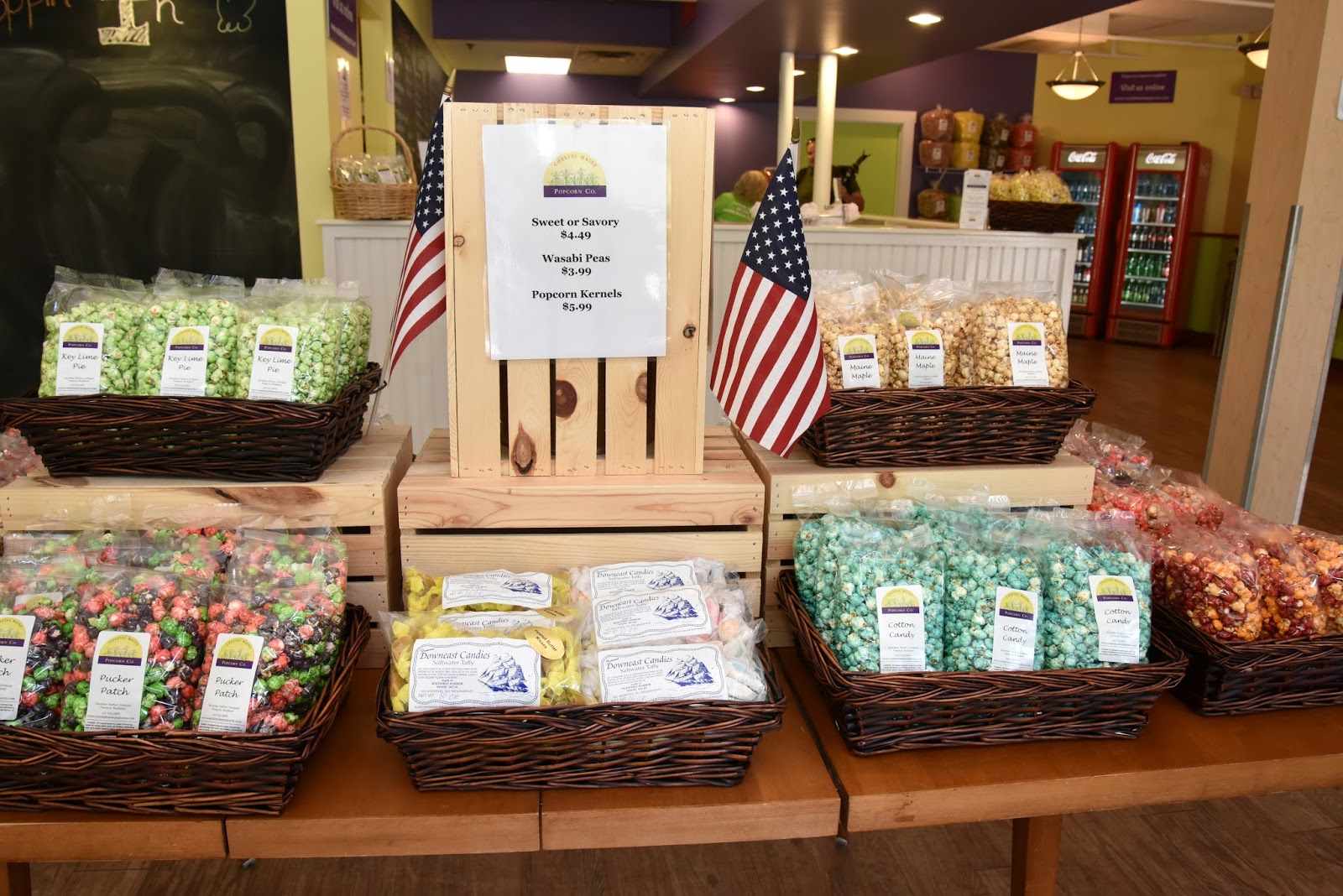 Coastal Maine Popcorn in Freeport, Maine