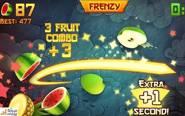 تحميل لعبة تقطيع الفواكه Fruit Ninja للأندرويد