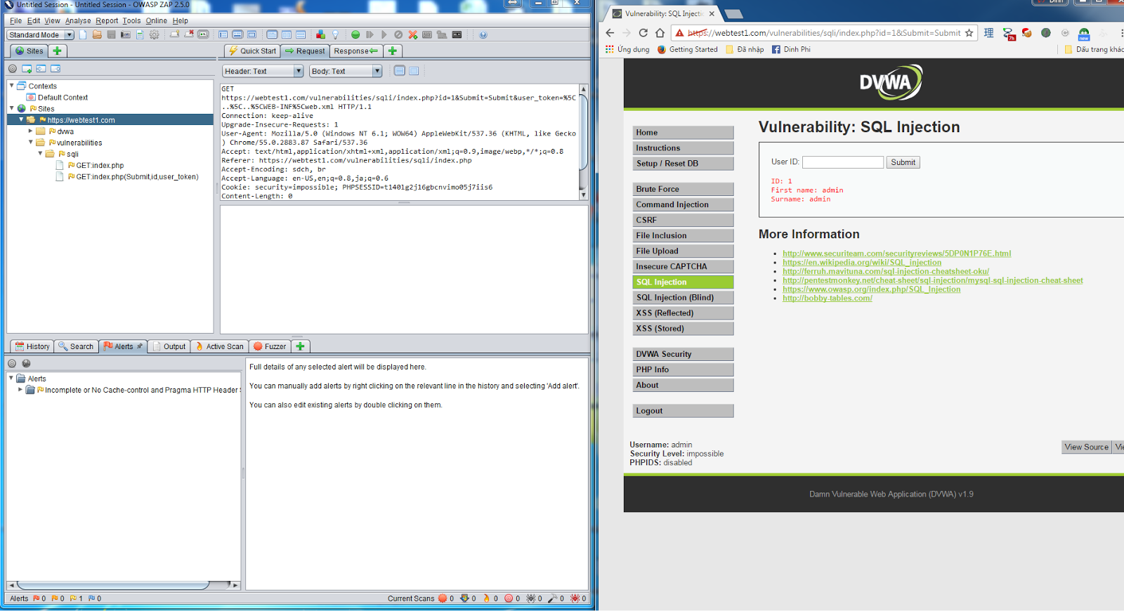TOOL TEST SECURITY OWASP ZAP SERIES WEB APPLICATION SECURITY