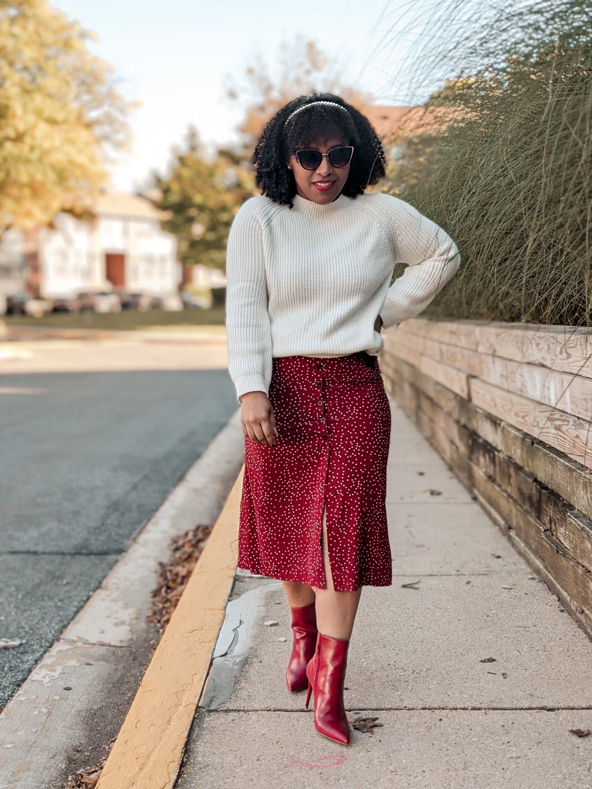 A Sweater And Skirt Combo | Fall Outfits — Patty's Kloset