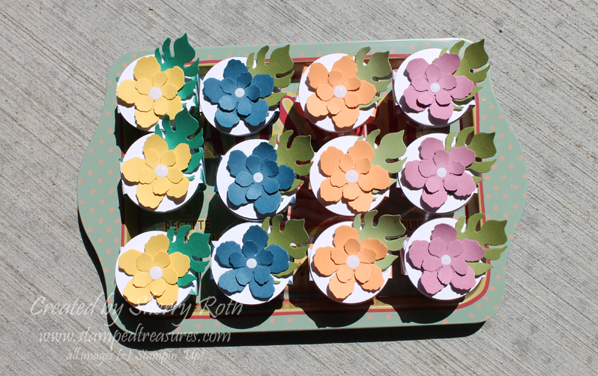 Sherry"s Stamped Treasures Thank You Treats Dollar Store Shot