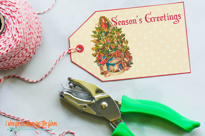 Season's Greetings Gift Tags