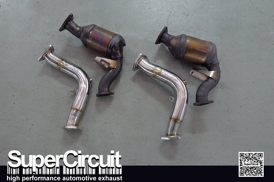 SUPERCIRCUIT Exhaust Pro Shop Audi S5 (B8) Sportback 3.0TFSI Downpipes