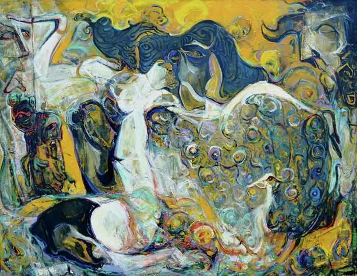 Грузинский художник. Zurab Janiashvili