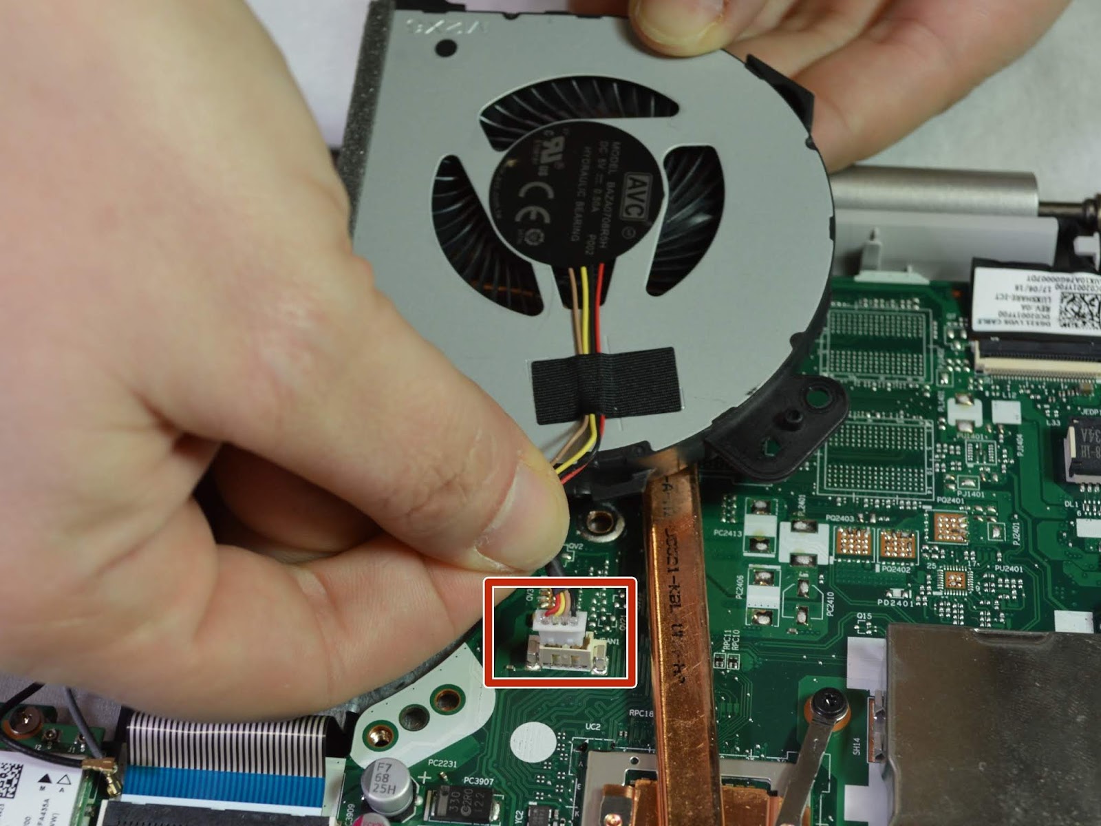 Natural Philosophy: Laptop Fan Wiring