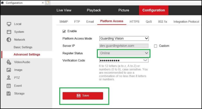 How to add a stand alone Hikvision IP camera to the Guarding Vision app