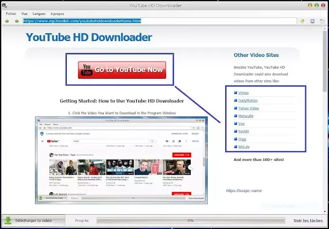 برنامج تحميل من اليوتيوب للكمبيوتر YouTube HD Downloader برنامج تحميل من اليوتيوب للكمبيوتر YouTube HD Downloader