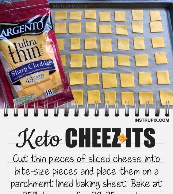 Easy Keto CheezIt Crackers