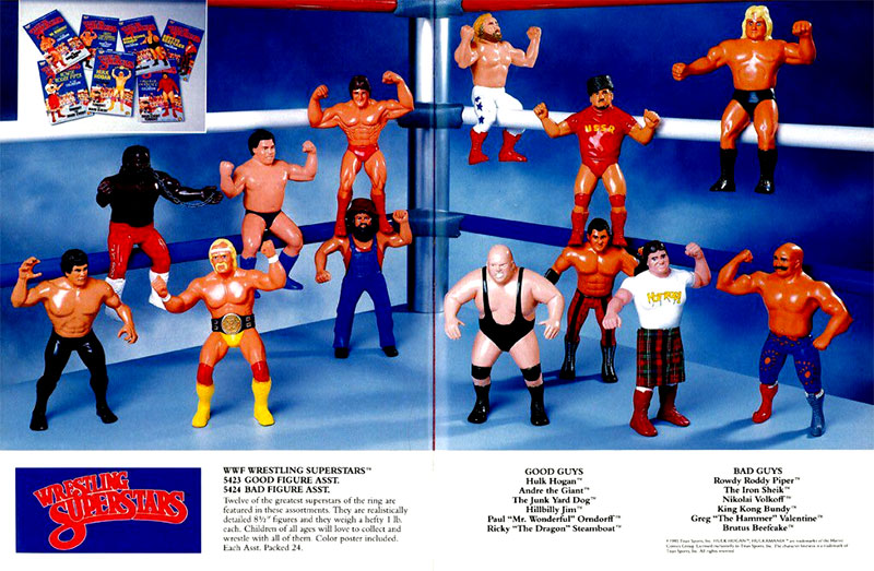 Banzai comprador dominio Figuras Pressing Catch WWF (Hasbro, 1990) - El condensador de fluzo