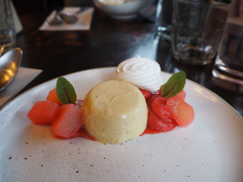 Pannacotta at The Fife Arms hotel
