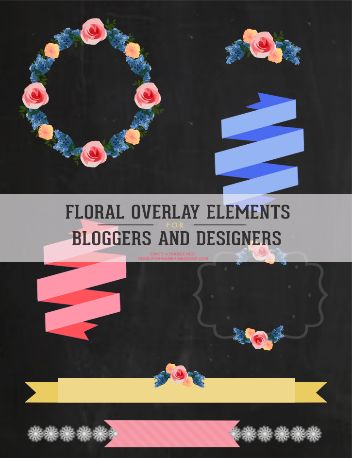 Amazing Floral Overlays For Bloggers/Designers #free #design #floral