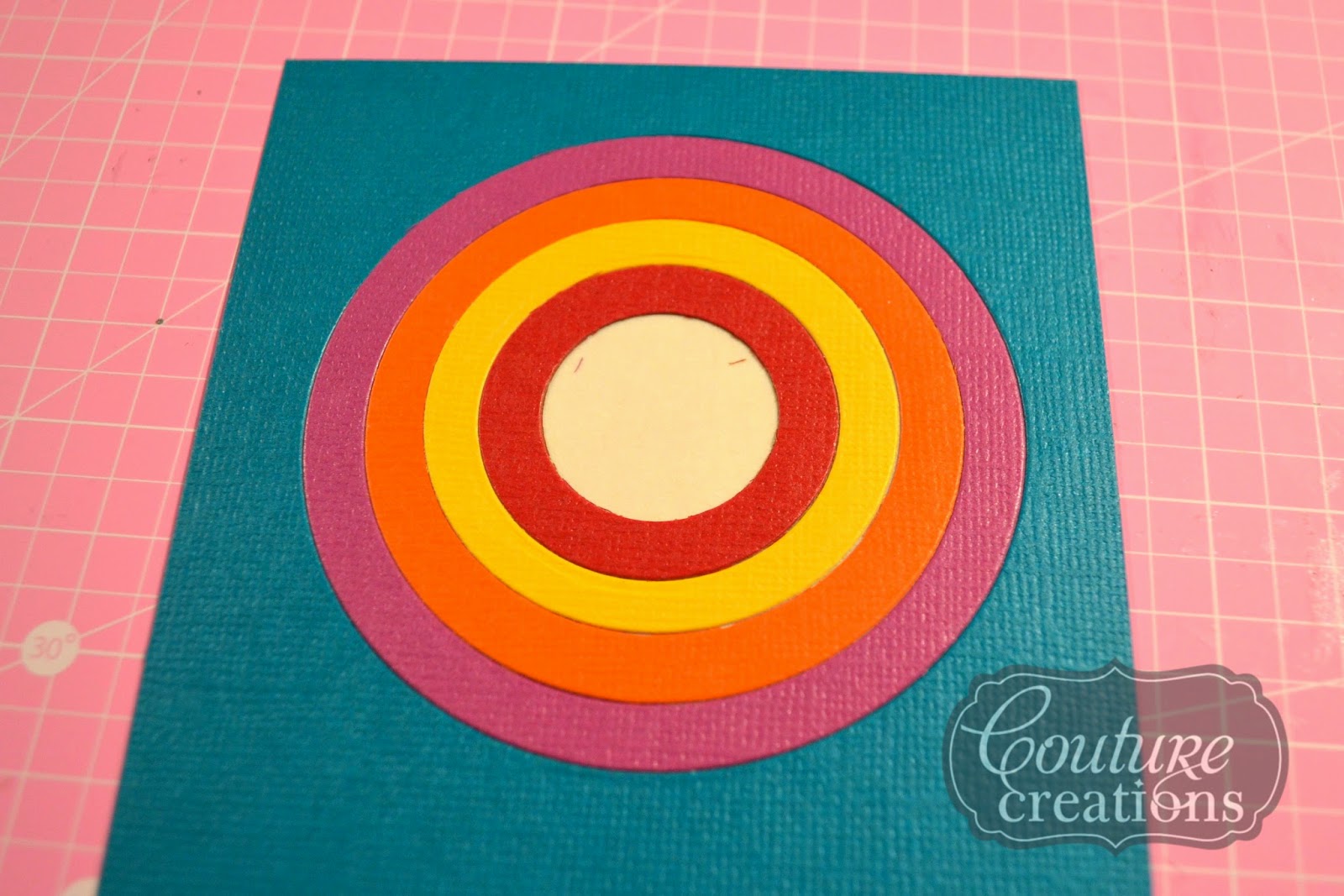 Nested Circle Cards by Mel Connell Couture Creations