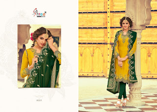 Shree Fab Florina  Wedding Georgette Salwar Kameez Collection 