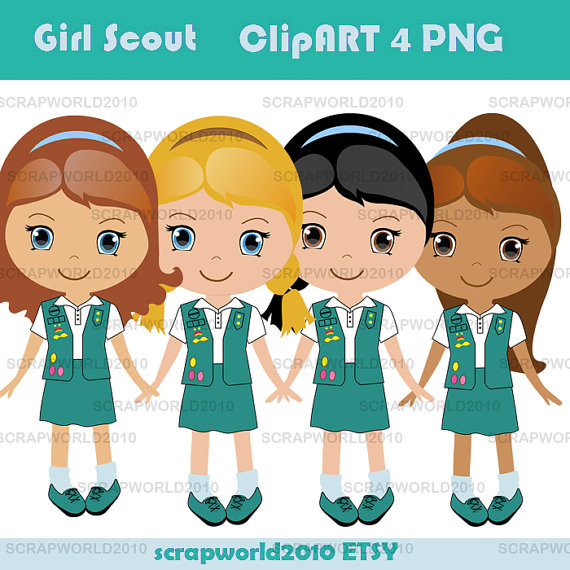 clip art of girl scouts - photo #42