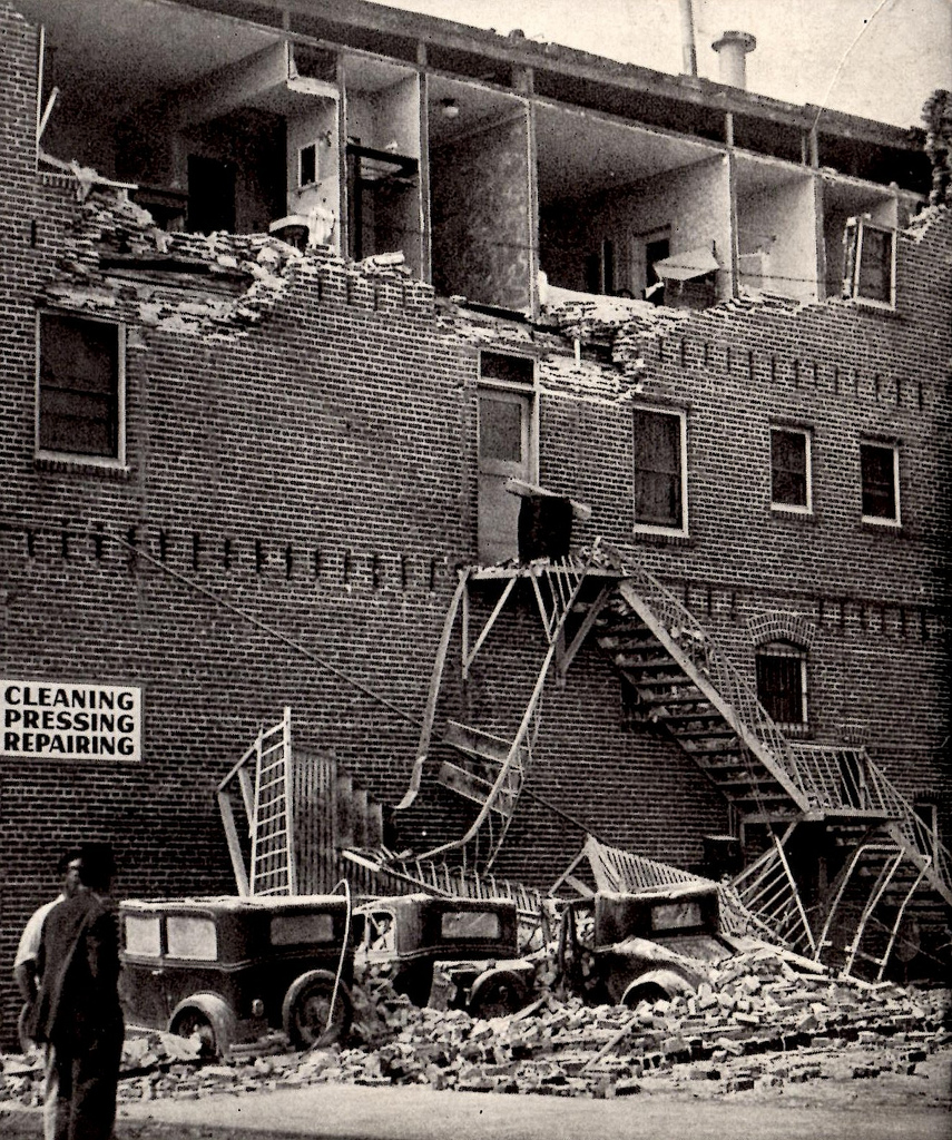 21 Rare Photographs of the 1933 Long Beach Earthquake Vintage Everyday