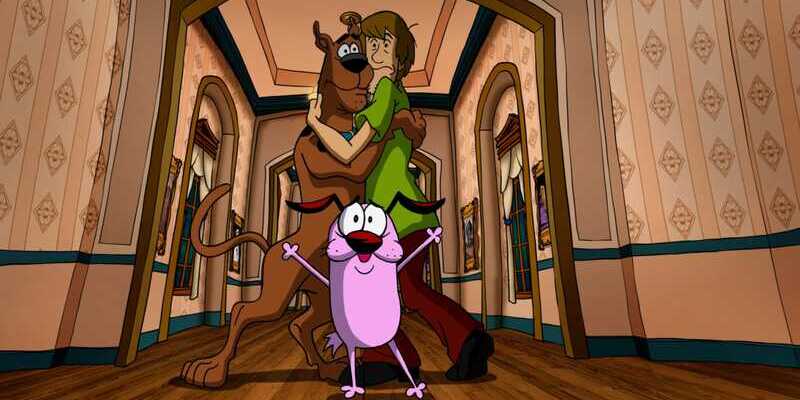 Scooby Doo & Courage The Cowardly Dog