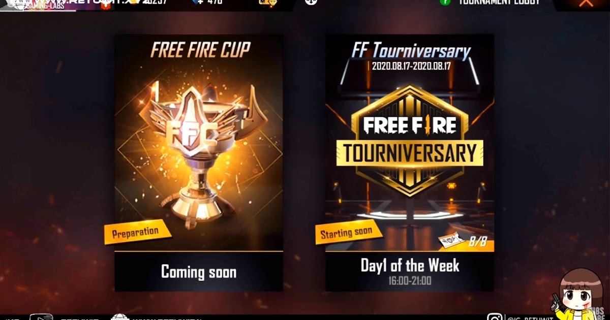 Cara Daftar Free Fire Tourniversary 17 Agustusan Retuwit