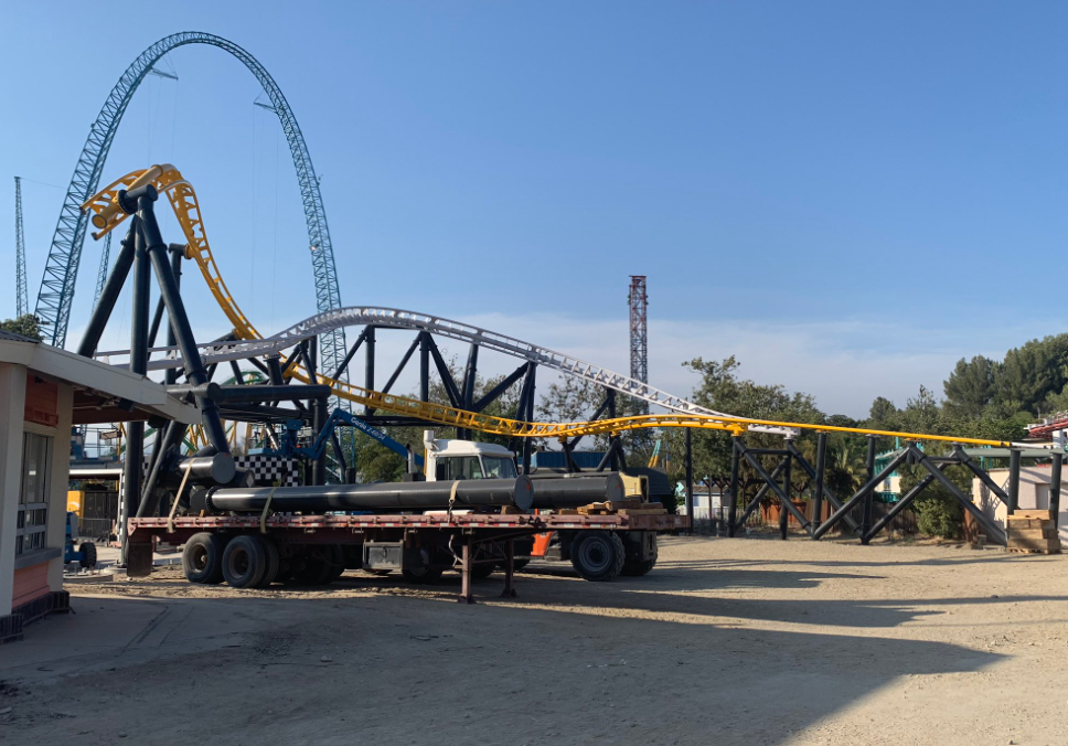 West Coaster Construction is Moving Quickly - AmusementInsider | The Front Page of Theme Parks