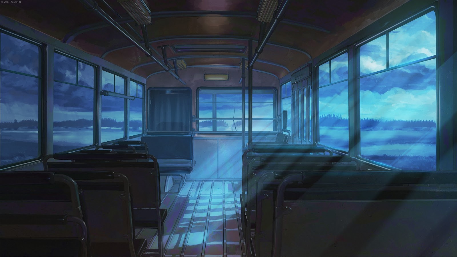 Featured image of post Anime Scenery Wallpaper Anime Train Background