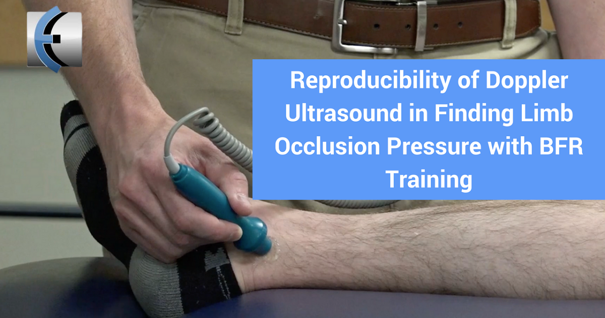 Betty Roche Reproducibility of Doppler Ultrasound in Finding Limb