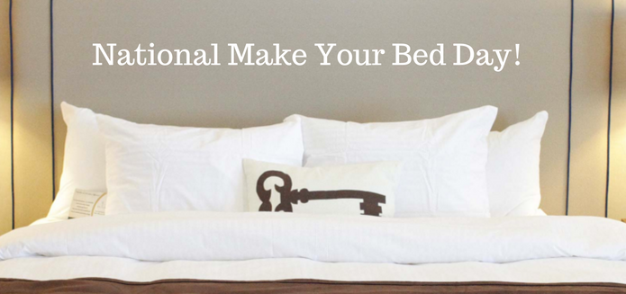 National Make Your Bed Day