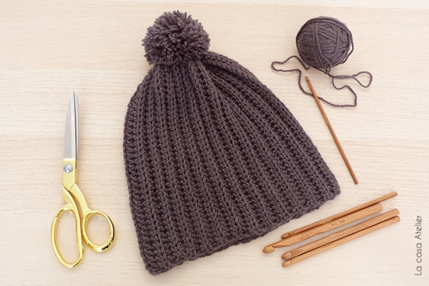 Señuelo regular Asumir COMO TEJER UN GORRO CROCHET FÁCIL | La Casa Atelier