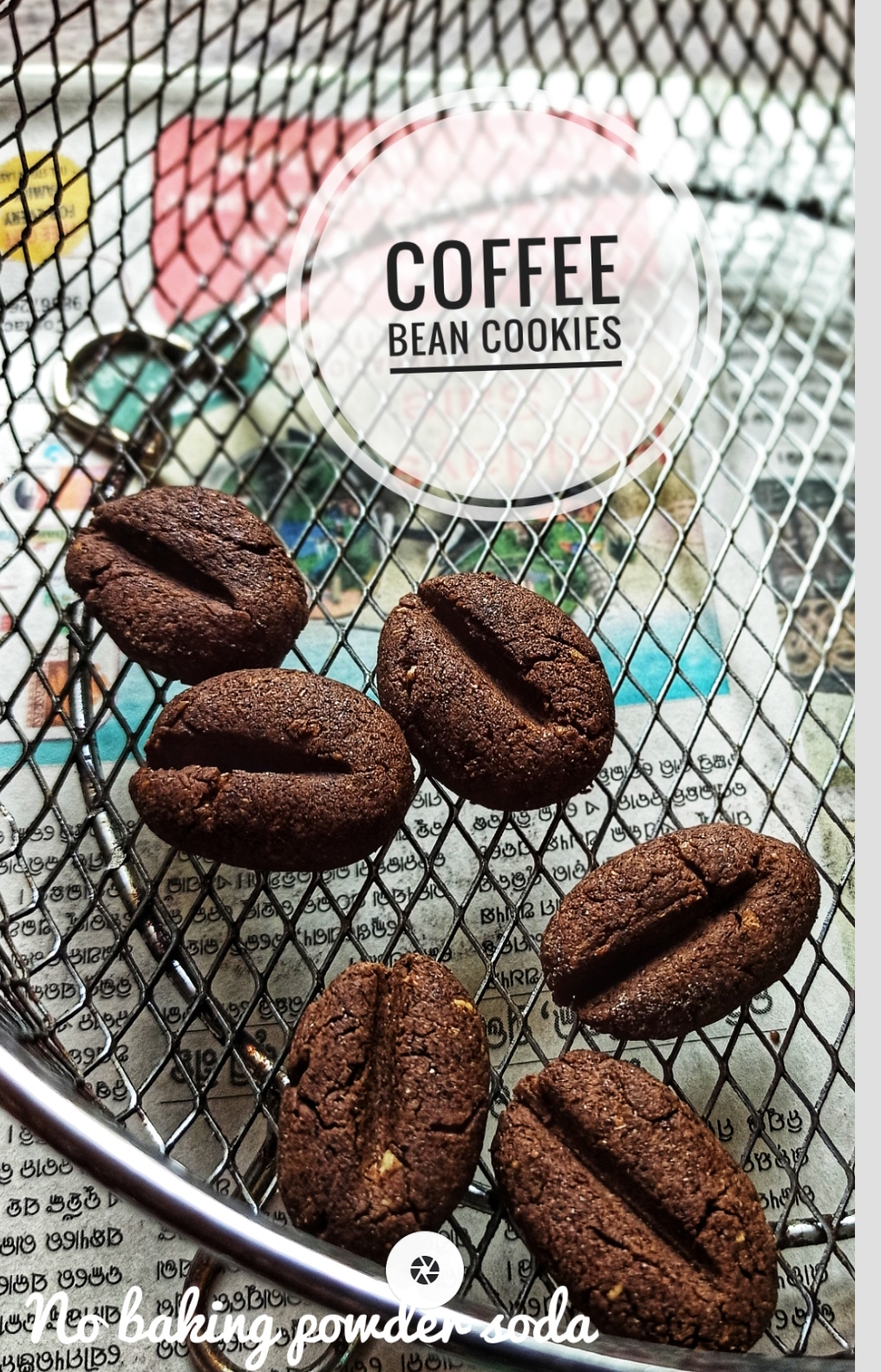 Coffee Bean Cookies With Ragi Jaggery GlutenFree Cookies Without