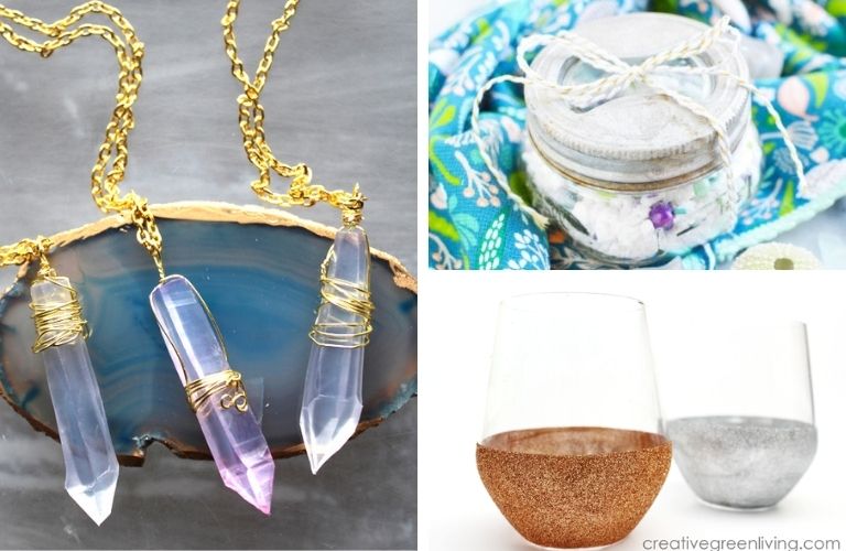 25 DIY Crystal Necklace Ideas: How To Make Your Own