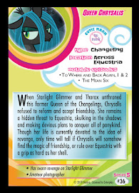 My Little Pony Queen Chrysalis Series 5 Trading Card