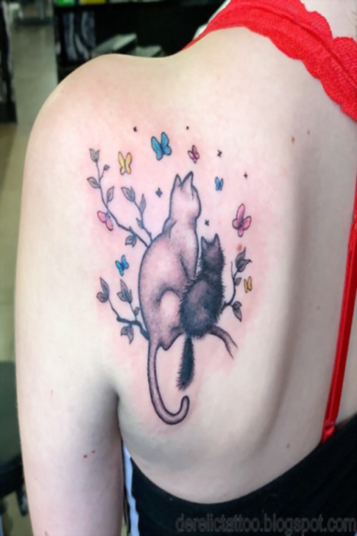 +50 Fantastic Cat Tattoo Ideas - Derelictattoo | A site that will rule ...