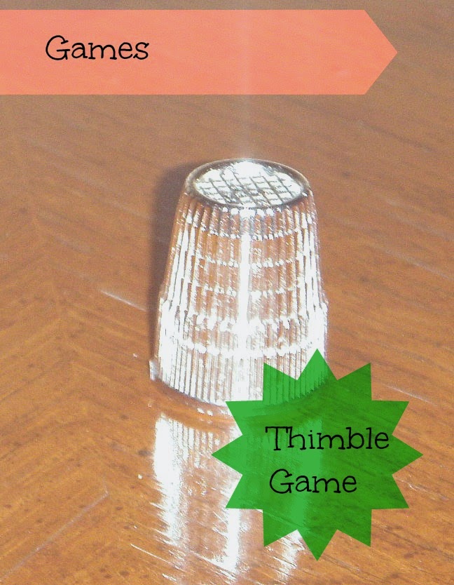 The Teacher Bin Thimble Game